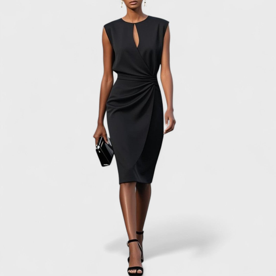 Women's Elegant Classy Midi Dress | Belluvyn