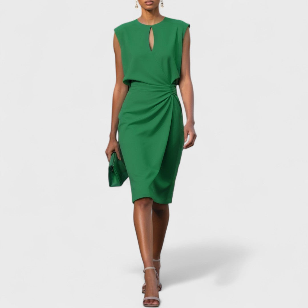 Women's Elegant Classy Midi Dress | Belluvyn