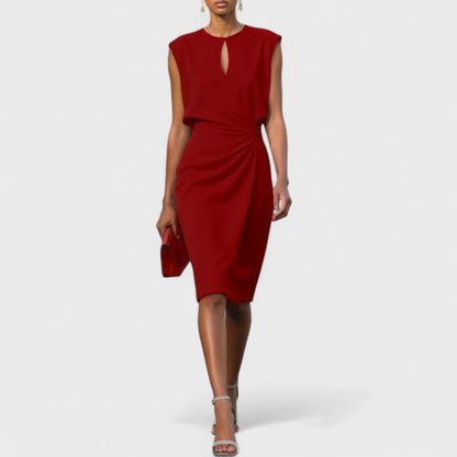 Women's Elegant Classy Midi Dress | Belluvyn