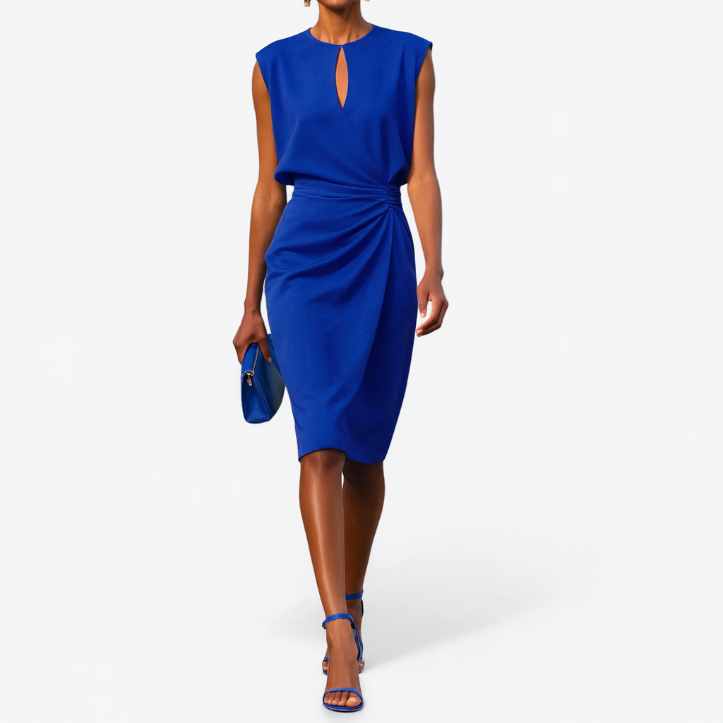 Women's Elegant Classy Midi Dress | Belluvyn