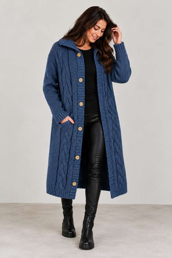 Women’s Elegant Cosy Coat | Belluvyn