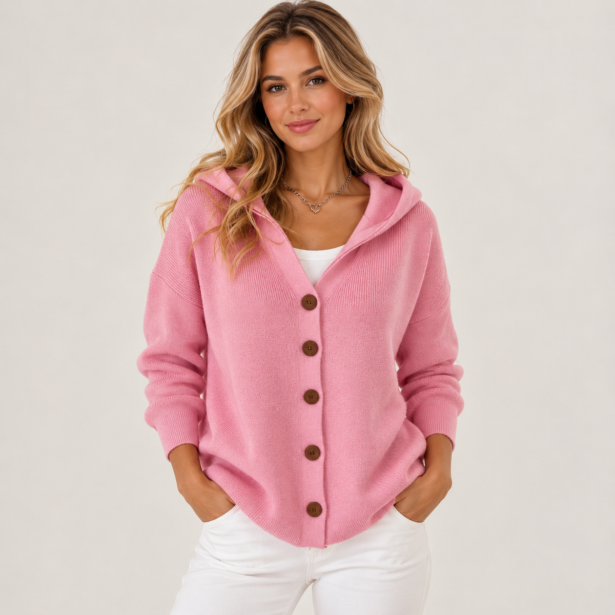 Women's Elegant Knit Cardigan | Belluvyn