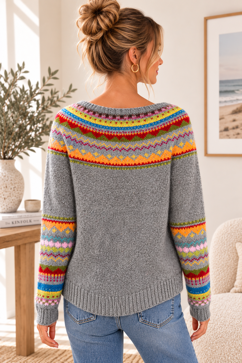 Women's Elegant Knit Sweater | Belluvyn