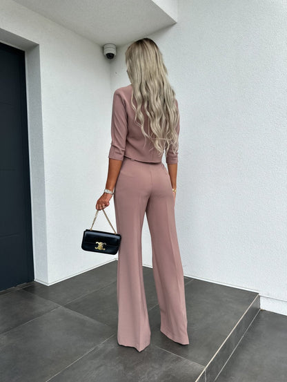 Women's Elegant Two-Piece Lounge Set | Belluvyn