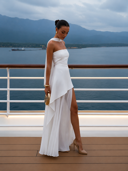Women's High-Slit Maxi Dress | Belluvyn