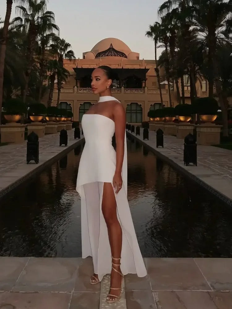 Women's High-Slit Maxi Dress | Belluvyn