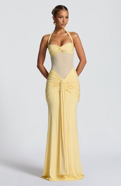 Women's Lemon Wedding Dress | Belluvyn