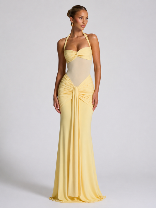 Women's Lemon Wedding Dress | Belluvyn
