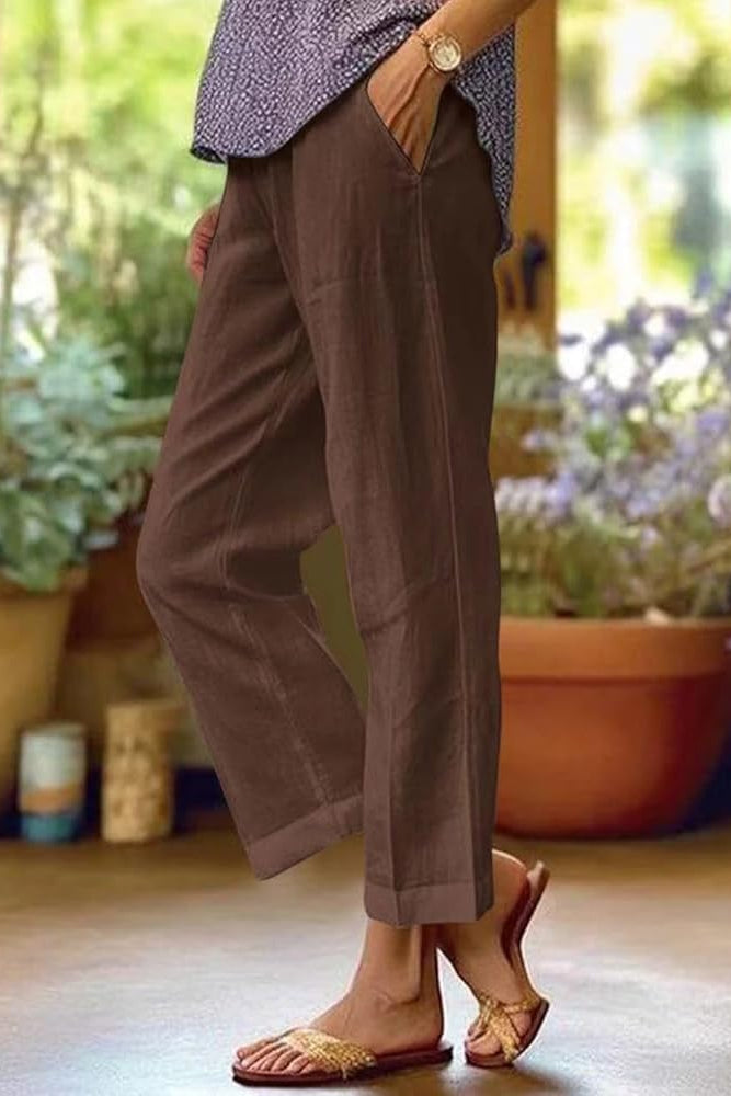 Women's Light Summer Trousers Evening Wear | Belluvyn