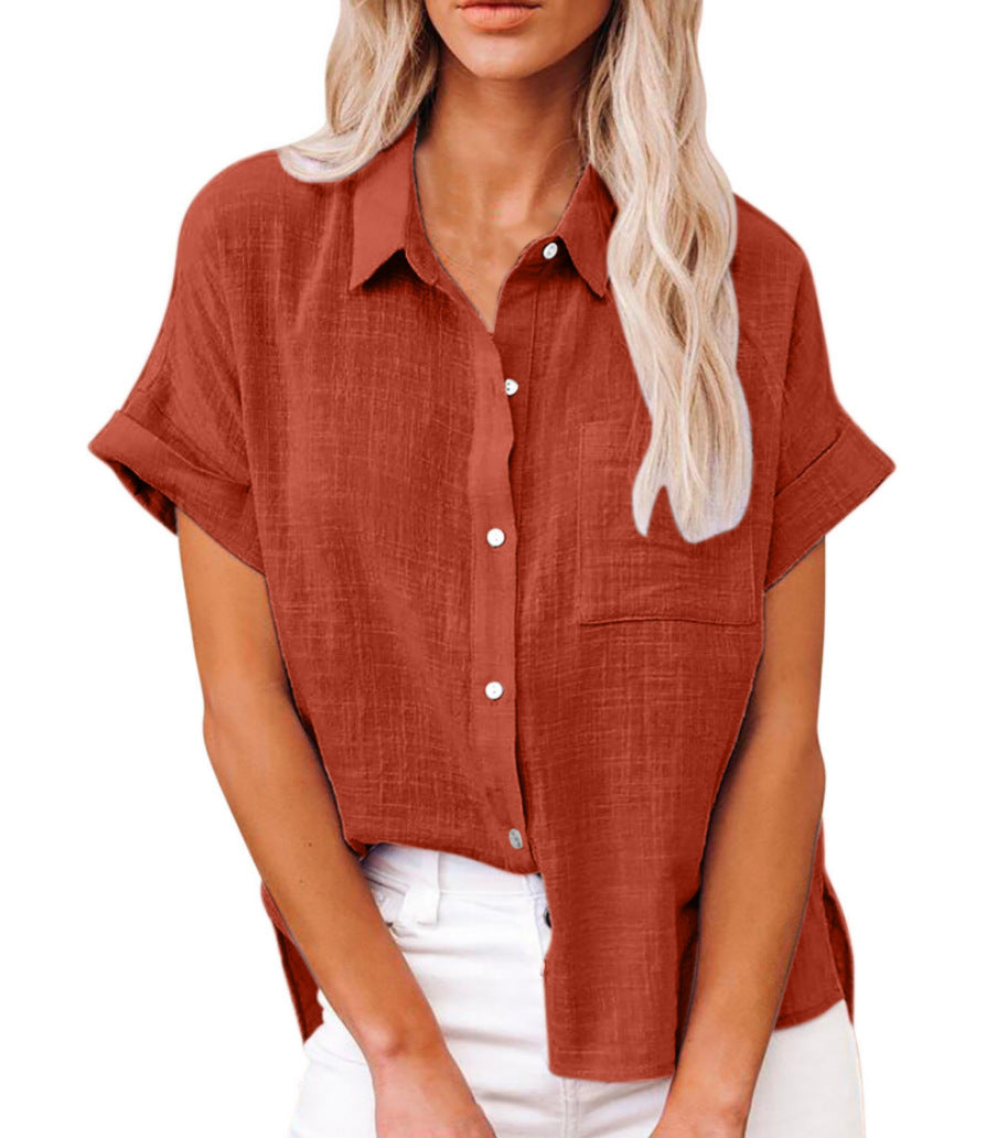 Women's Lightweight Shirt with Front Pocket | Belluvyn