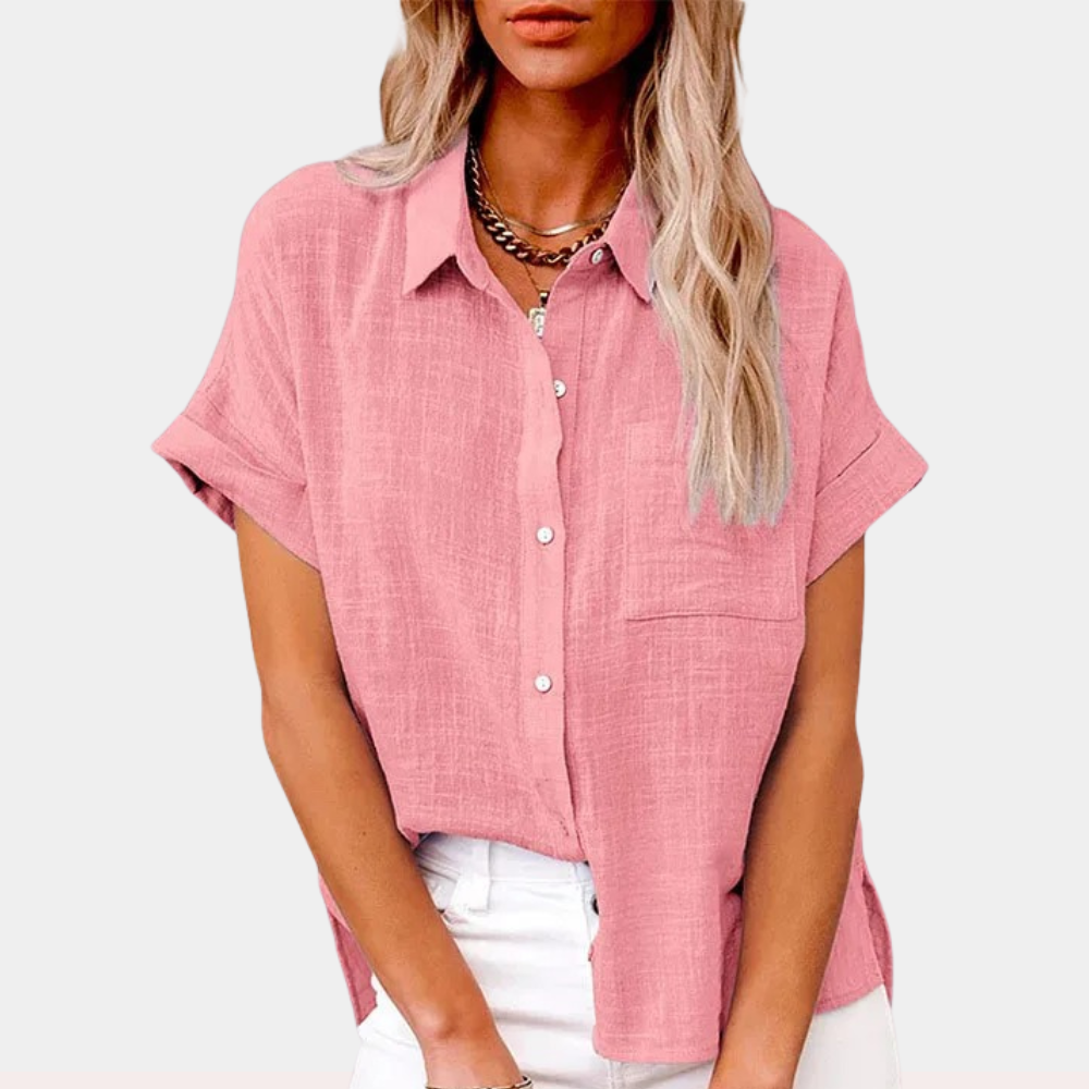 Women's Lightweight Shirt with Front Pocket | Belluvyn