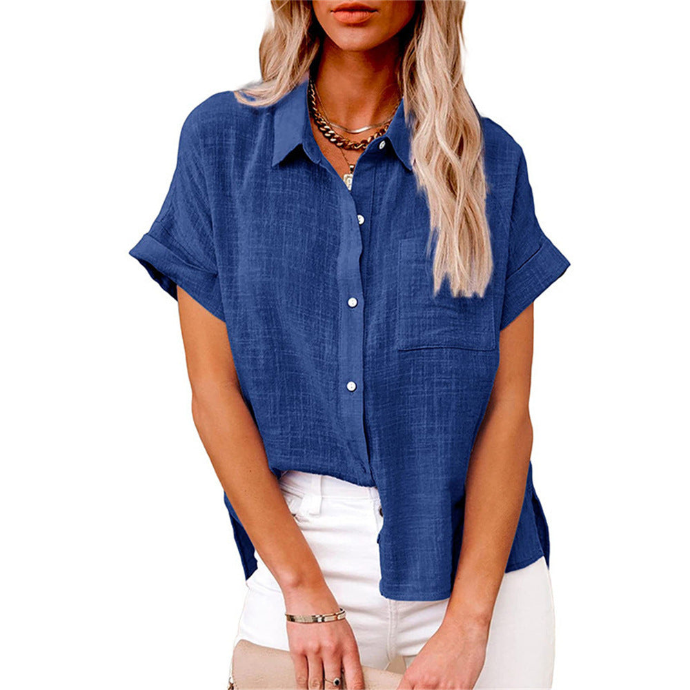 Women's Lightweight Shirt with Front Pocket | Belluvyn