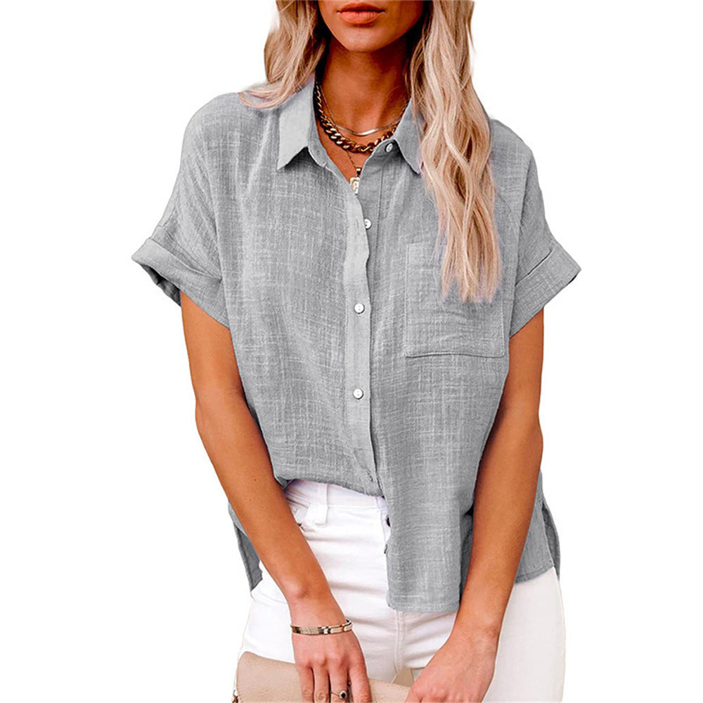 Women's Lightweight Shirt with Front Pocket | Belluvyn