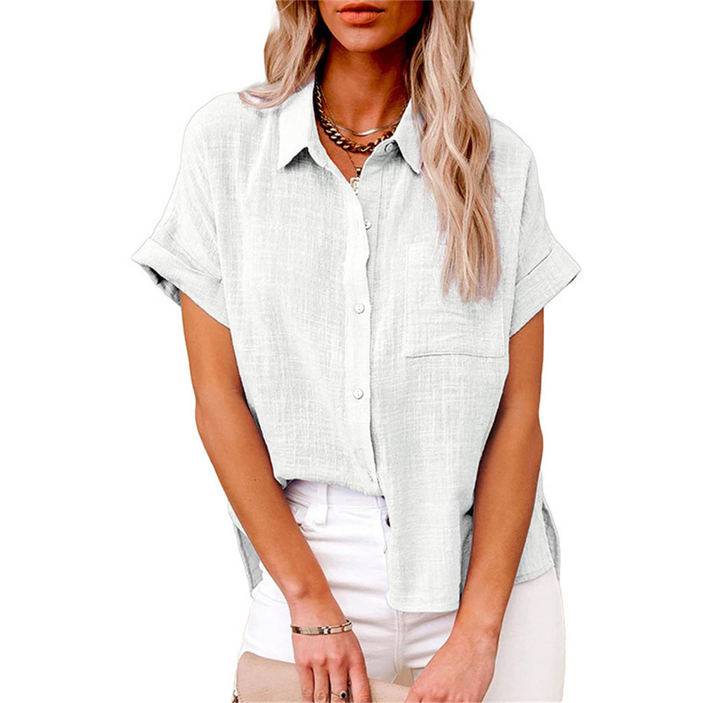 Women's Lightweight Shirt with Front Pocket | Belluvyn
