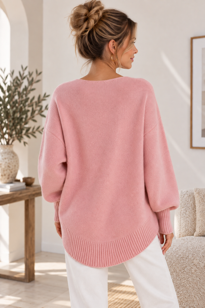 Women's Luxe Oversized Sweater | Belluvyn