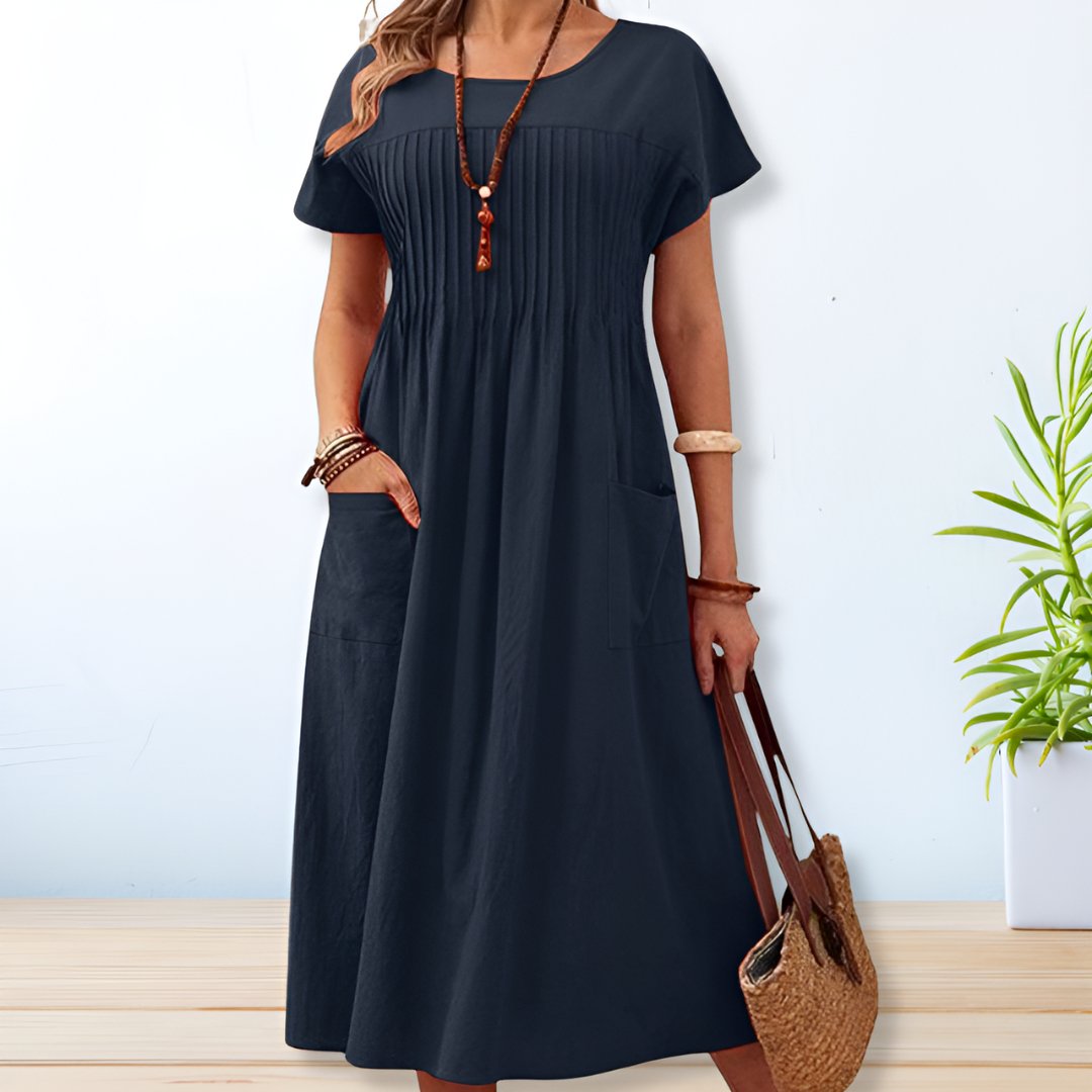 Women's Relaxed Fit Casual Day Maxi Dress | Belluvyn