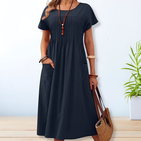 Women's Relaxed Fit Casual Day Maxi Dress | Belluvyn