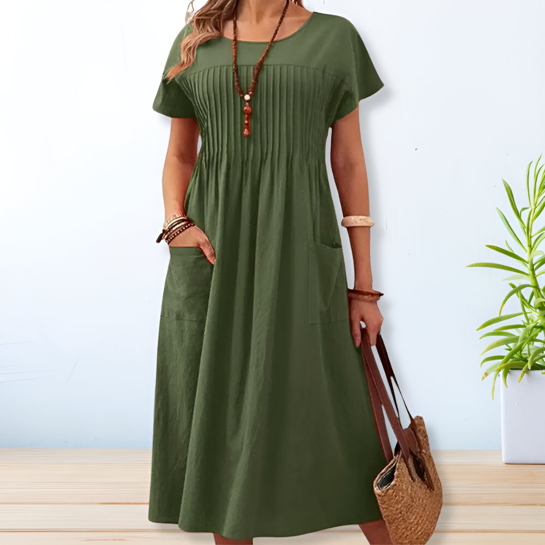 Women's Relaxed Fit Casual Day Maxi Dress | Belluvyn