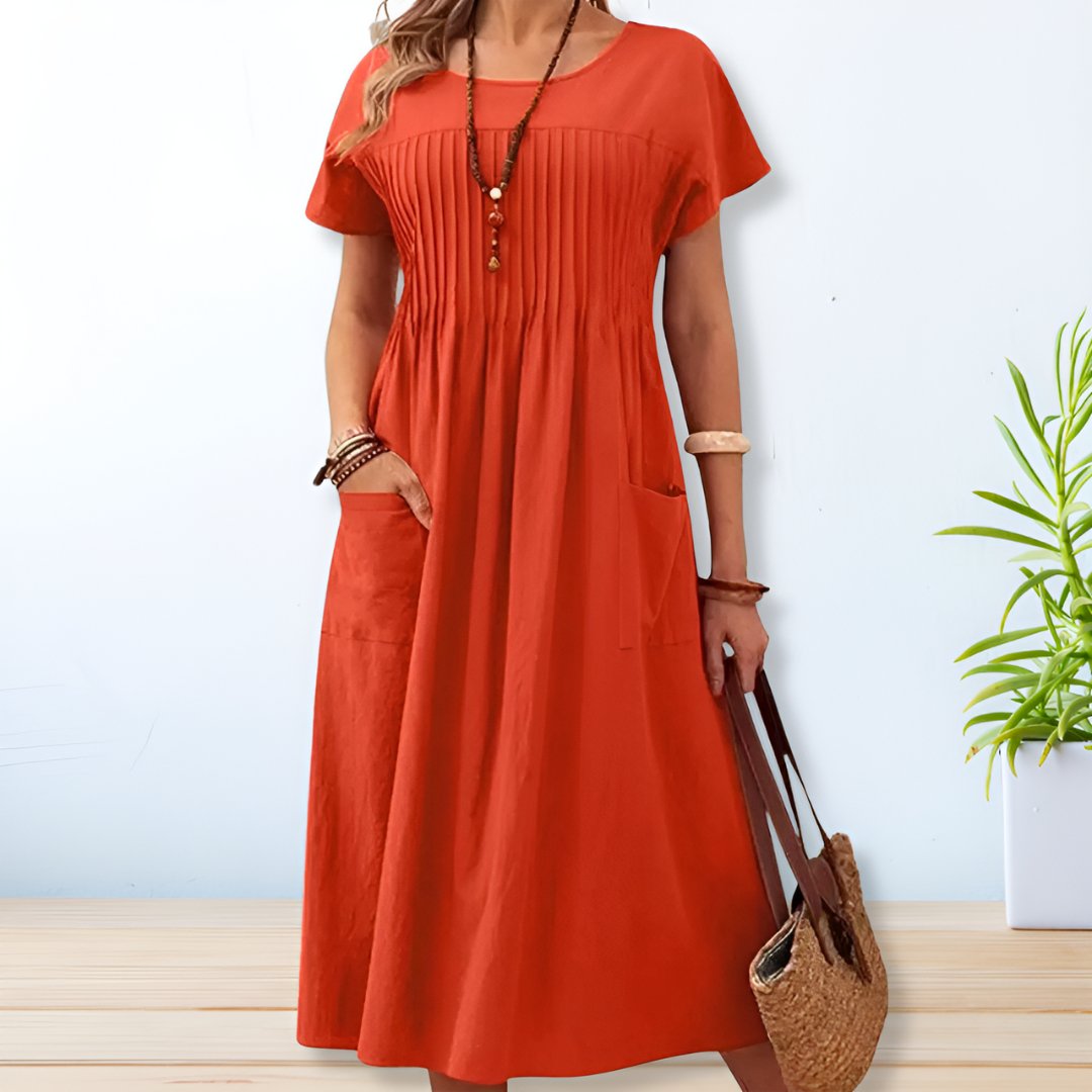 Women's Relaxed Fit Casual Day Maxi Dress | Belluvyn