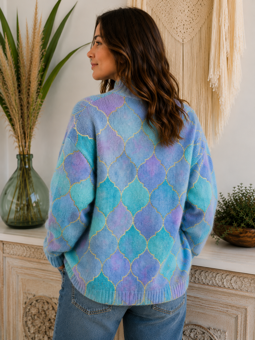 Women's Sophisticated Knit Sweater | Belluvyn