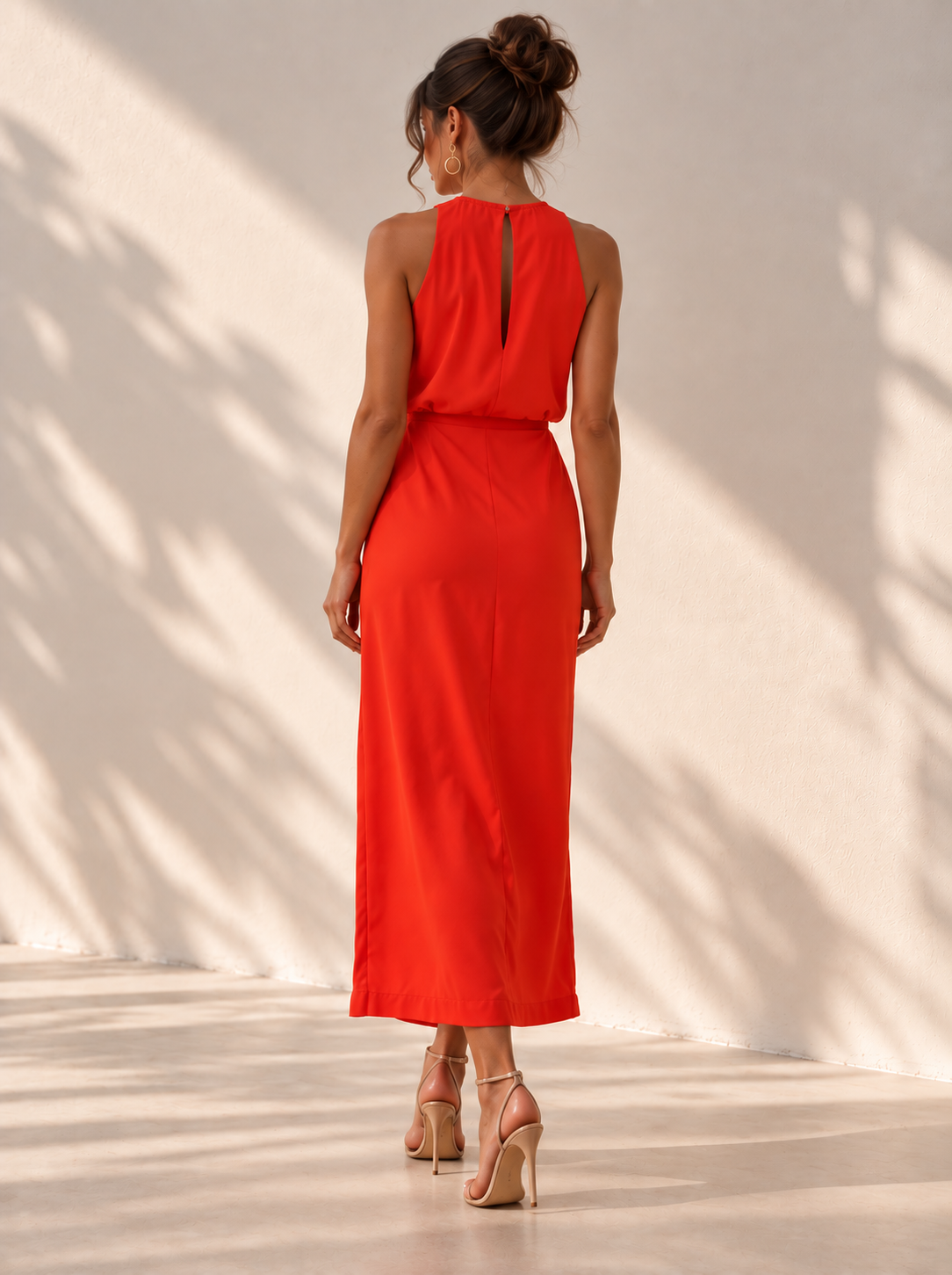 Women's Summer Midi Dress | Belluvyn