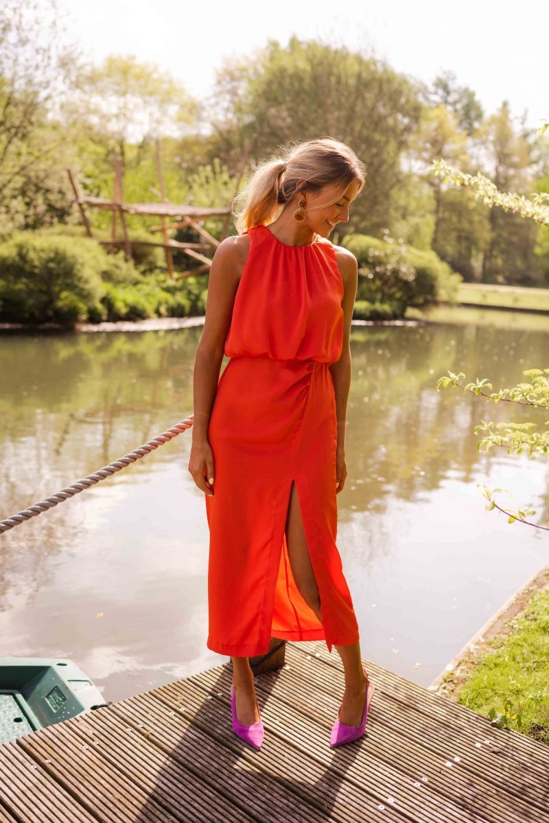 Women's Summer Midi Dress | Belluvyn