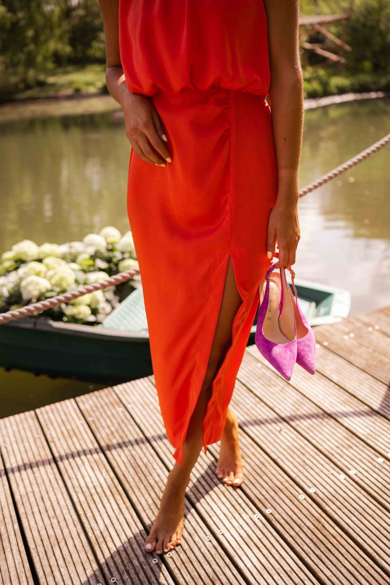 Women's Summer Midi Dress | Belluvyn