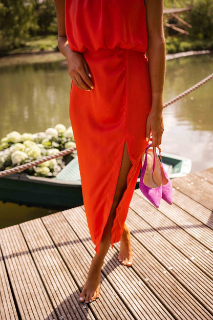 Women's Summer Midi Dress | Belluvyn