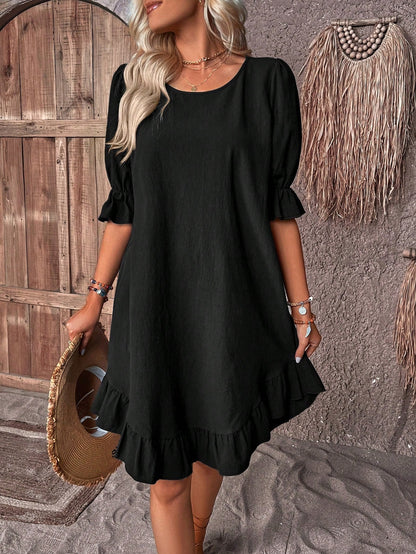Women's Tummy Covering Summer Dress | Belluvyn