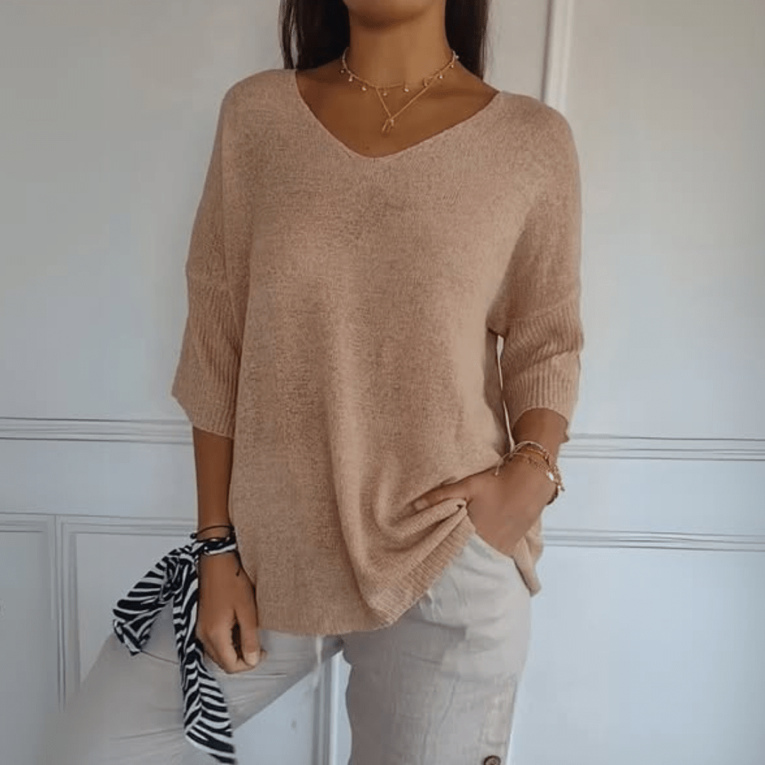 Women's Casual Sweetheart Neck T-Shirt | Belluvyn