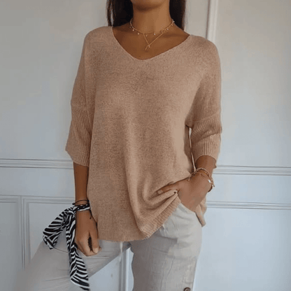 Women's Casual Sweetheart Neck T-Shirt | Belluvyn
