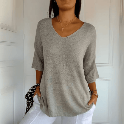 Women's Casual Sweetheart Neck T-Shirt | Belluvyn