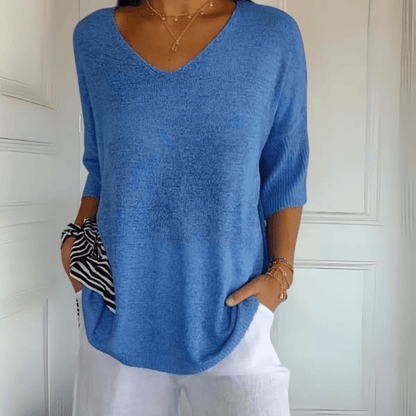Women's Casual Sweetheart Neck T-Shirt | Belluvyn