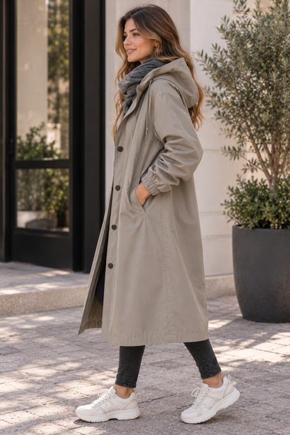 Women's Waterproof Trench Coat | Belluvyn