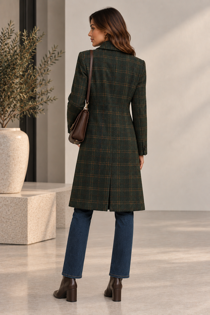 Women's Wool-Blend Overcoat | Belluvyn