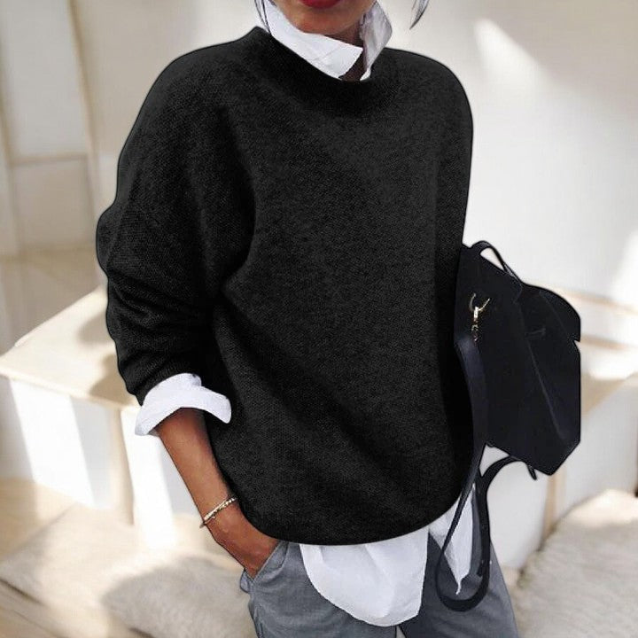 Women's Soft Everyday Knit Sweater | Belluvyn