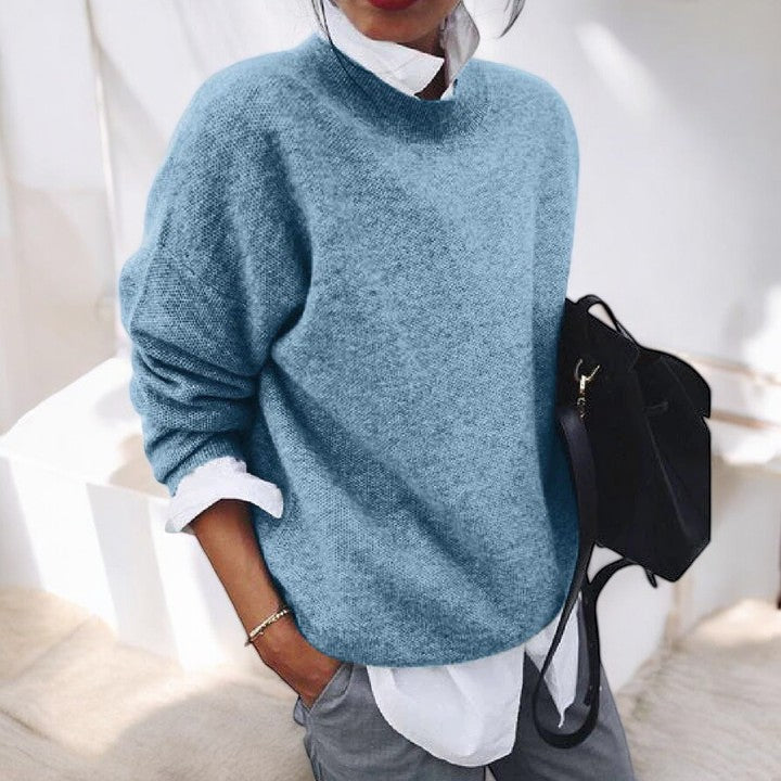 Women's Soft Everyday Knit Sweater | Belluvyn