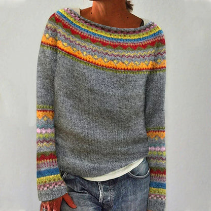 Women's Elegant Knit Sweater | Belluvyn