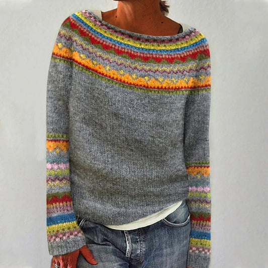 Women's Elegant Knit Sweater | Belluvyn