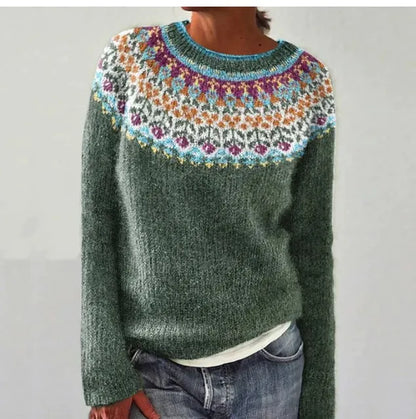 Women's Elegant Knit Sweater | Belluvyn