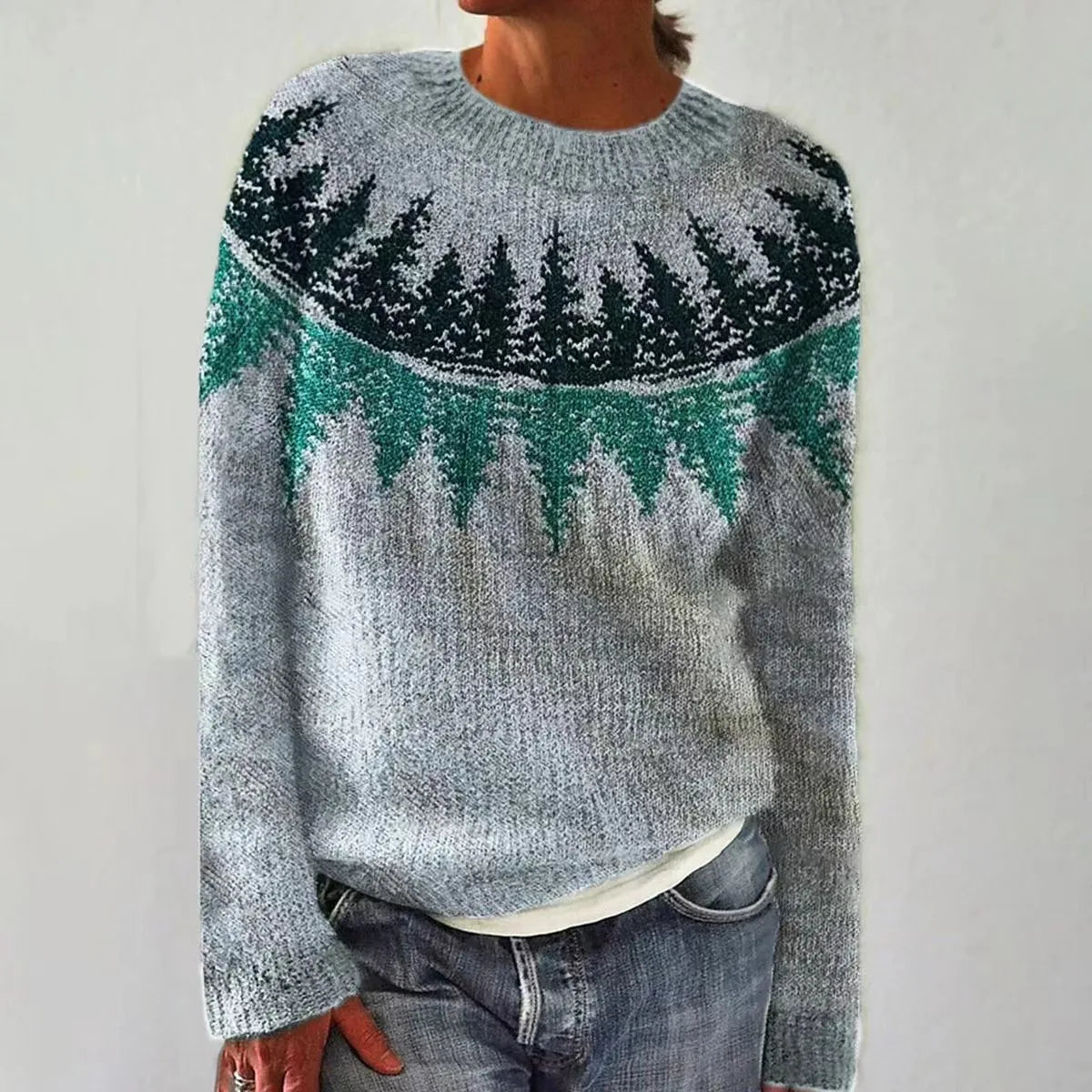 Women's Elegant Knit Sweater | Belluvyn