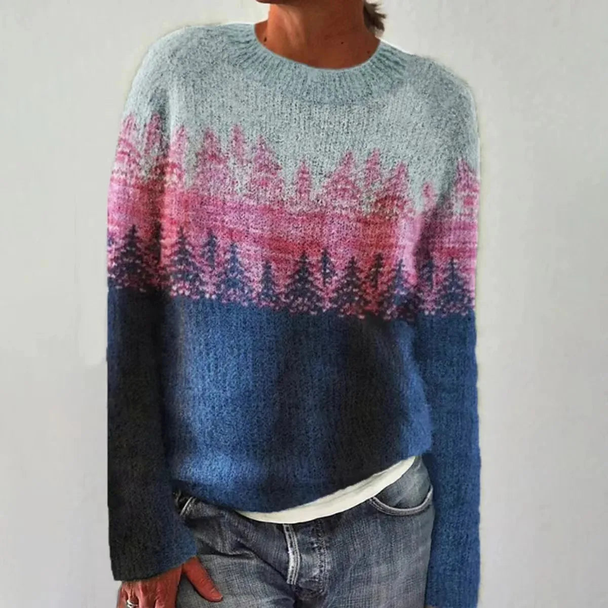 Women's Elegant Knit Sweater | Belluvyn
