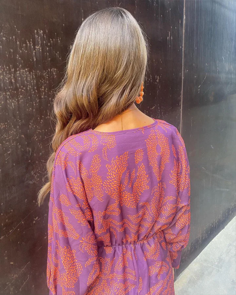 Women's Long Sleeve Maxi Dress | Belluvyn