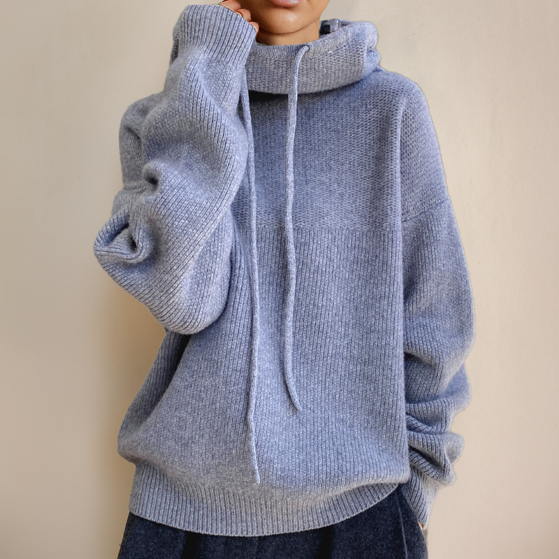 Women's Cozy Knit Hoodie | Belluvyn