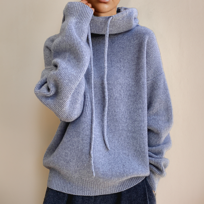 Women's Cozy Knit Hoodie | Belluvyn