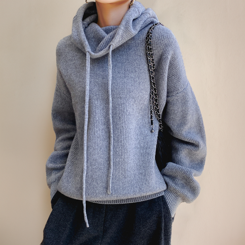 Women's Cozy Knit Hoodie | Belluvyn