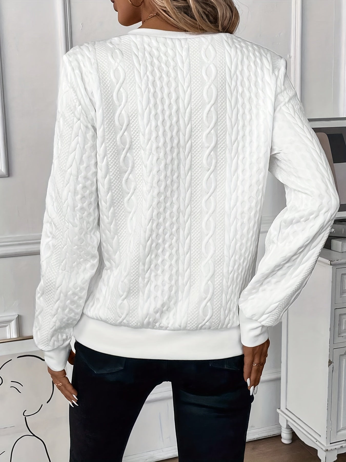 Women's Zip-Up Knit Sweater | Belluvyn