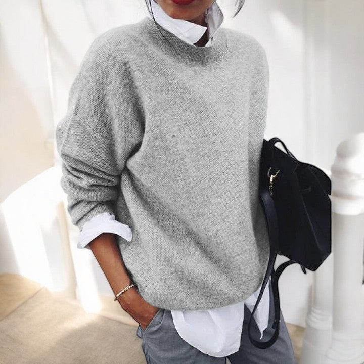 Women's Soft Everyday Knit Sweater | Belluvyn