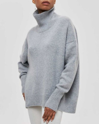 Women’s Oversized Turtleneck Sweater | Belluvyn