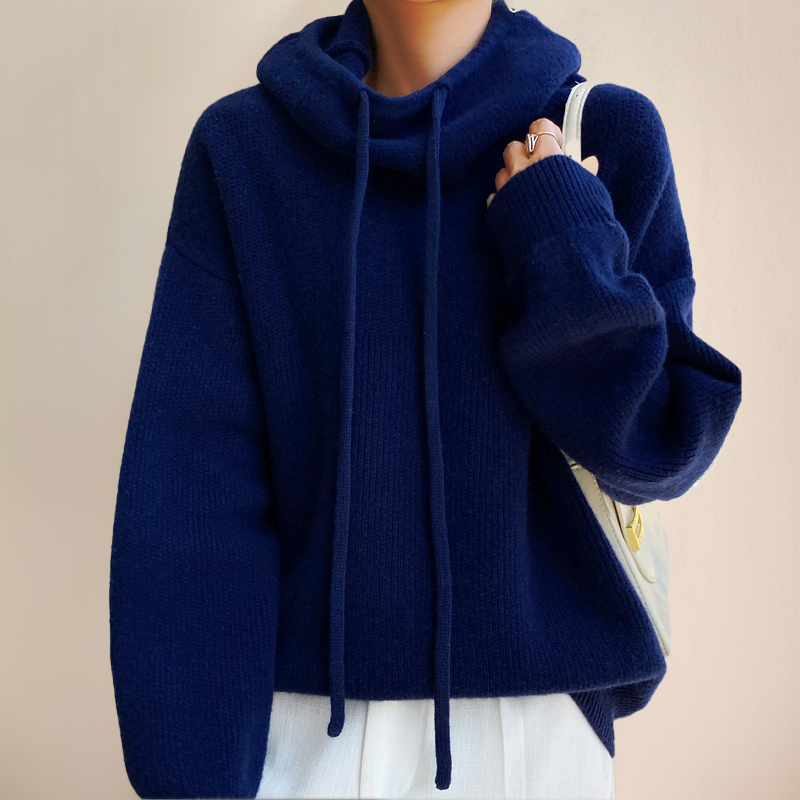 Women's Cozy Knit Hoodie | Belluvyn